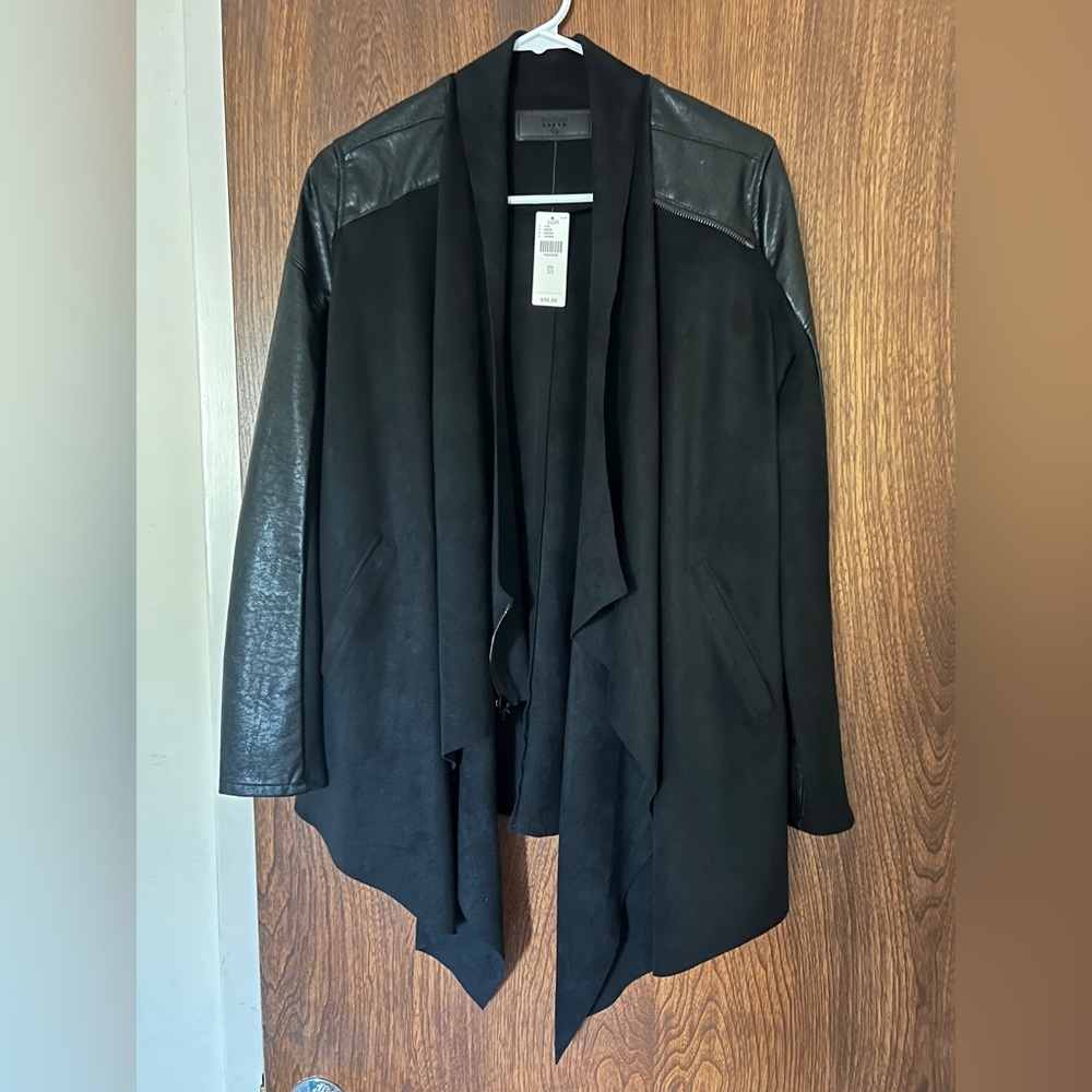 Anthropologie BLANKNYC Draped Velour Jacket, Size XS *NWT*